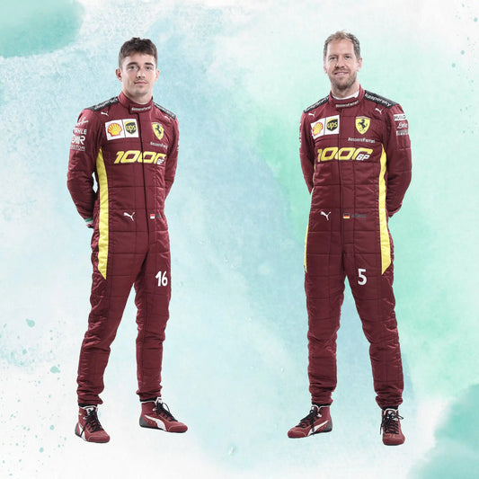 Charles Leclerc 2020 Ferrari 1000 GP Replica Formula 1 Team Racing Suit