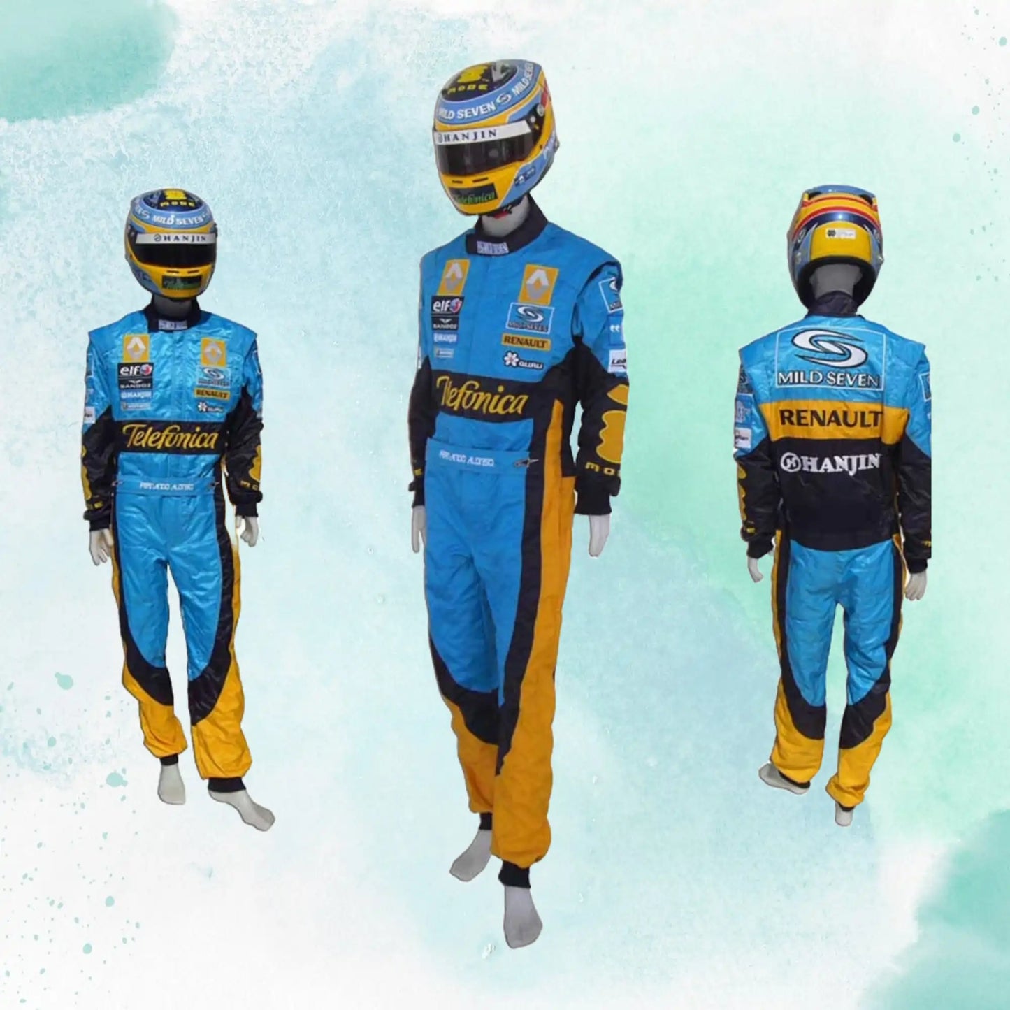 Fernando Alonso 2006 F1 Replica Embroidery Race Suit / Renault F1