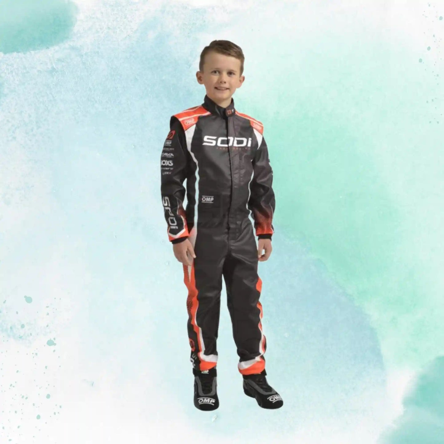 New 2022 Sodi Kart OMP Go Kart Replica Racing Suit Sublimation Printed