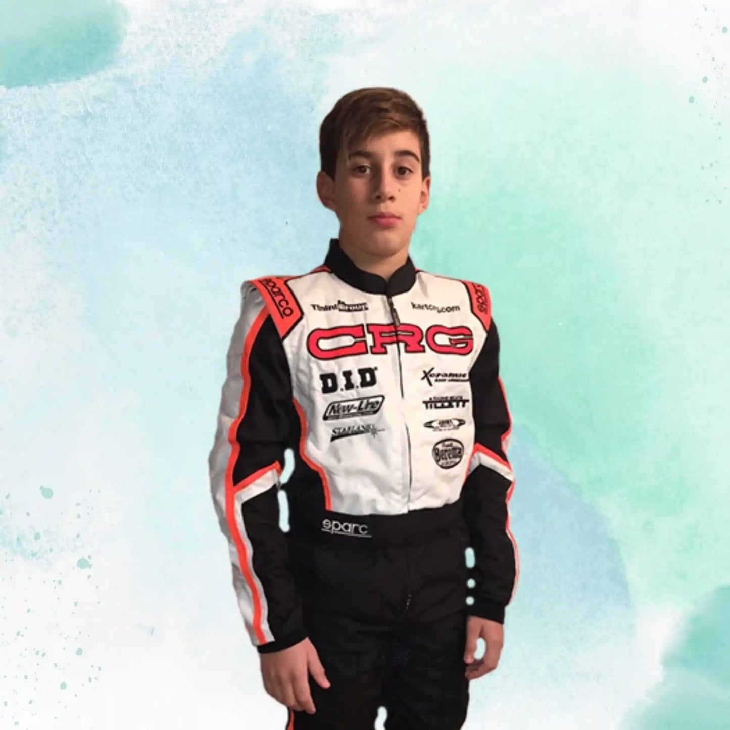 2017 CRG Go Kart Overall Sublimation Printed Replica Racing Suit