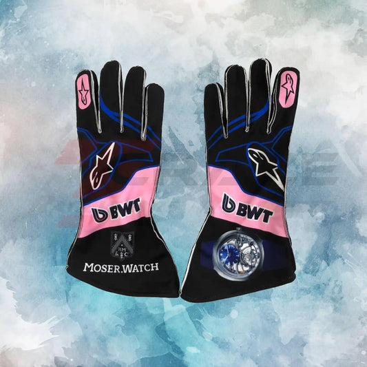2025 BWT Alpine F1 Gloves / New BWT Alpine F1 Gloves Replica Race Gloves