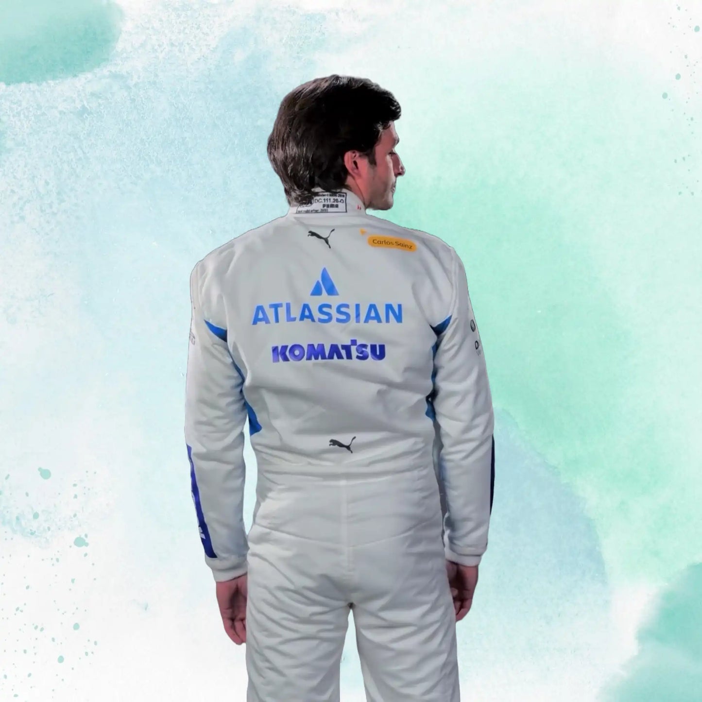 New 2025 Carlos Sainz & Alexander Albon F1 Team Williams Racing Replica Racing Suit