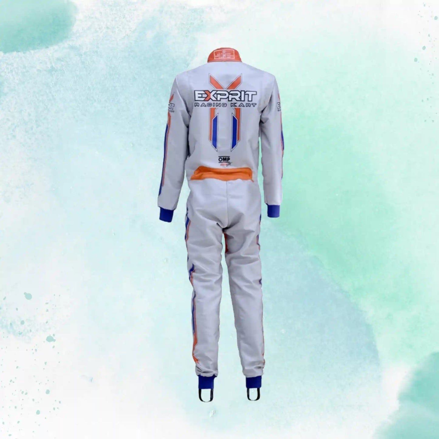 Exprit Driver Overall OMP 2022 Go Kart Replica Racing Sublimation Printed Suit