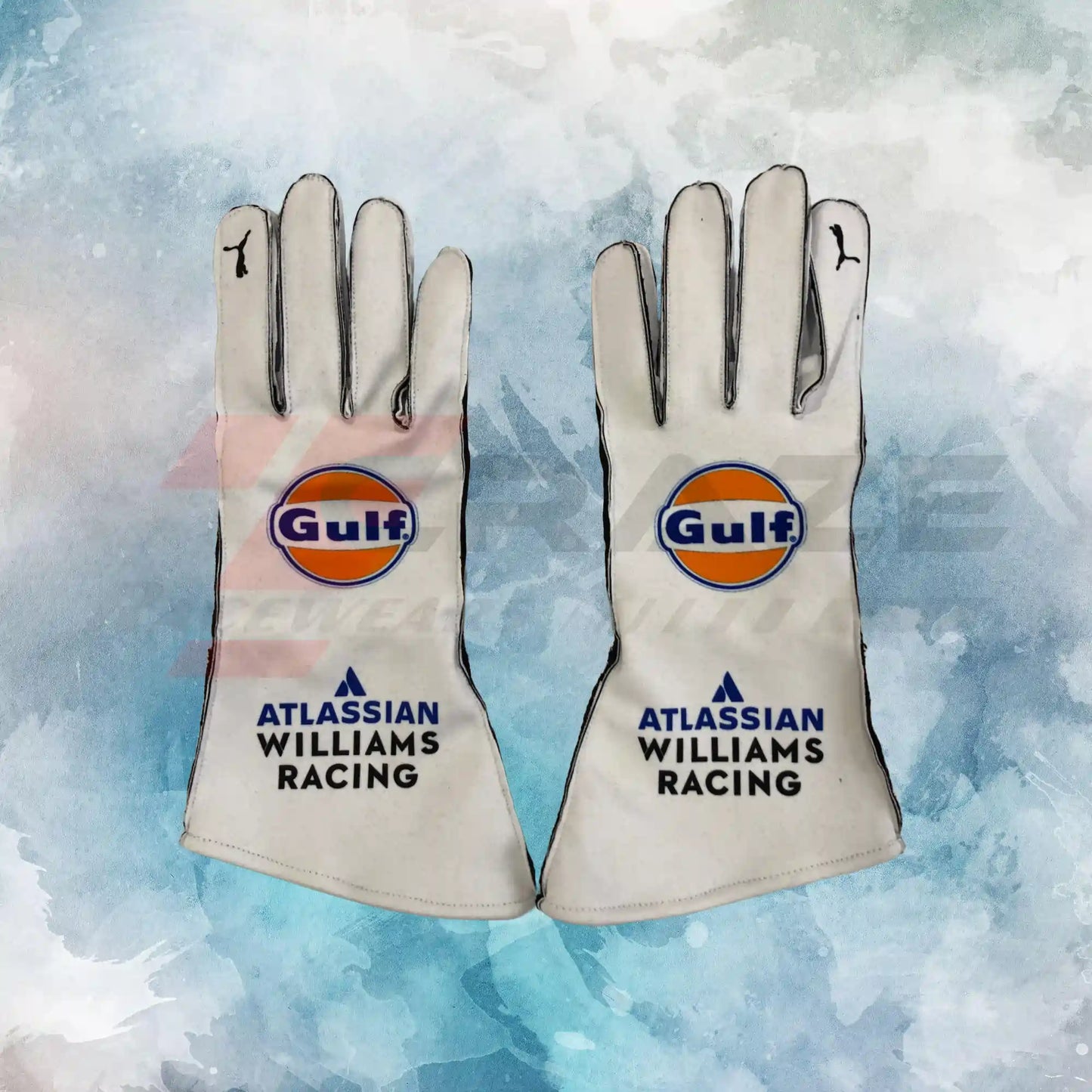 2025 Williams Racing Gloves / New Williams Racing Replica Race Gloves