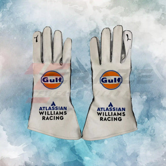 2025 Williams Racing Gloves / New Williams Racing Replica Race Gloves
