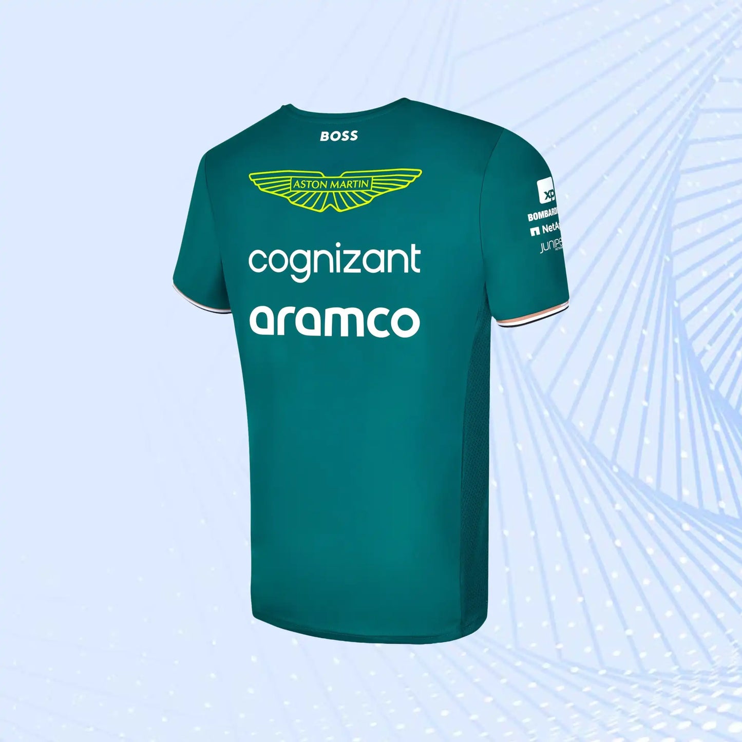 Aston Martin Aramco Cognizant F1 2023 Official Team T-Shirt