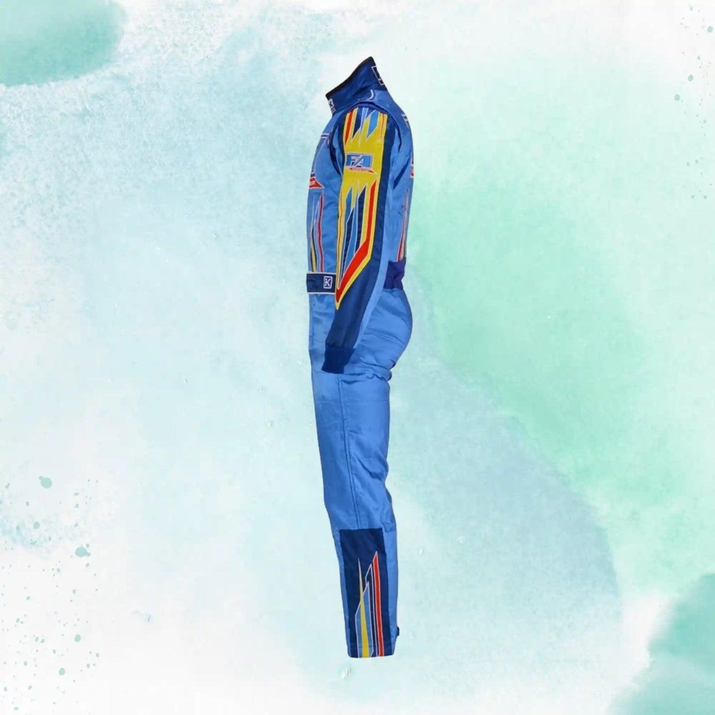 FA Karting Overall OMP Go Kart Replica Racing Sublimation Printed Suit 2016 - 2019