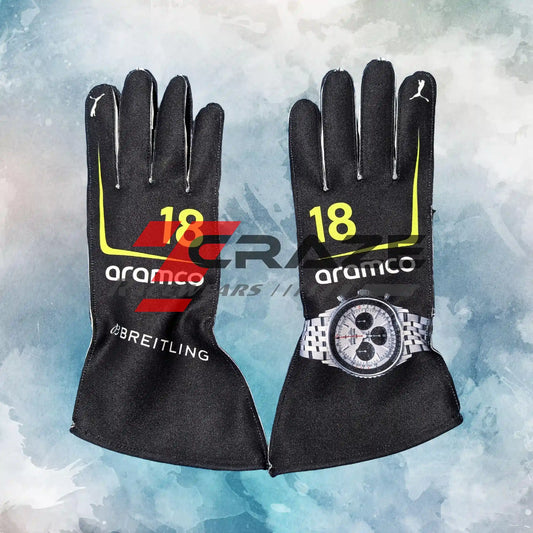 Aston Martin F1 2026 Gloves / New Aston Martin Formula One Replica Racing Gloves