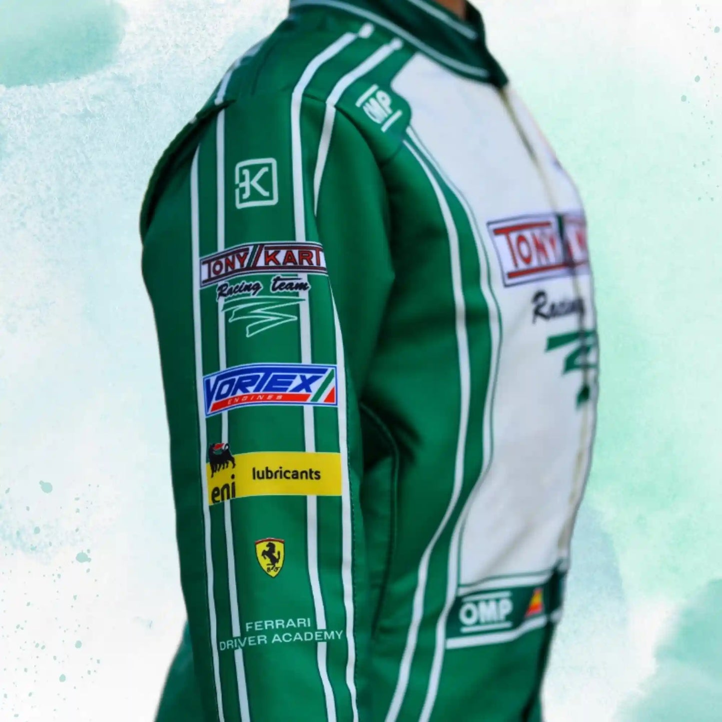 2022 Tony Kart Sublimation Printed Overall Go Kart Driver Replica Racing Suit