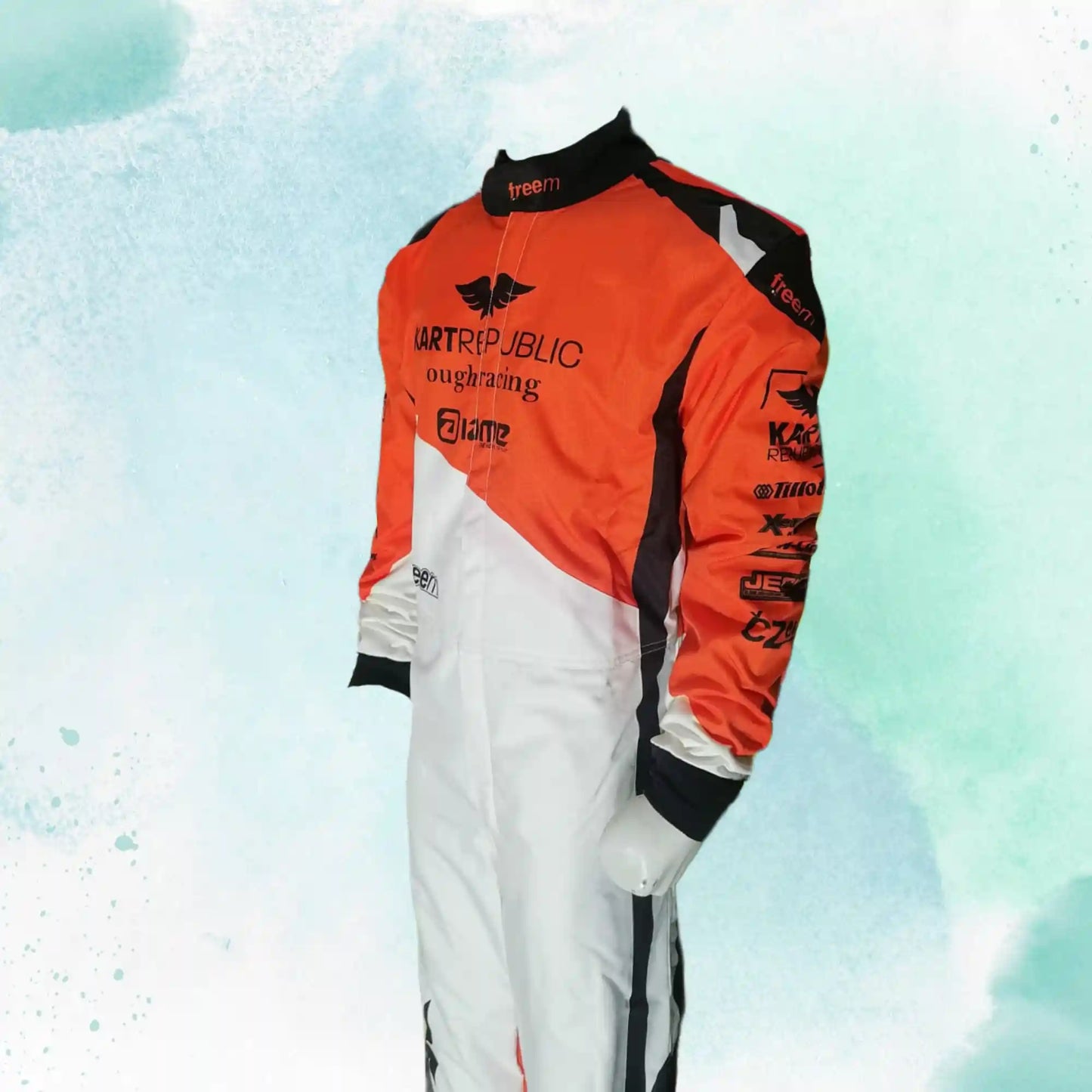 Kart Republic Overall Go Kart Driver Replica Race Suit Sublimation Printed