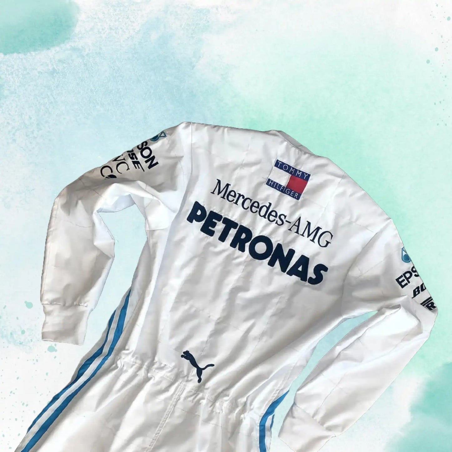 Lewis Hamilton 2019 Mercedes AMG Petronas F1 Replica Embroidery Race Suit
