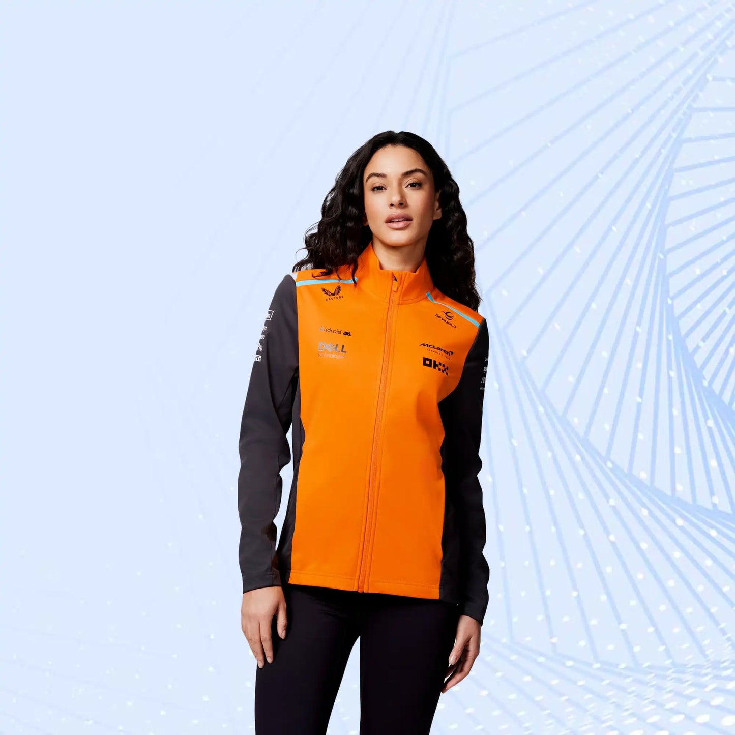 McLaren 2024 Official Teamwear Soft Shell Jacket Formula 1
