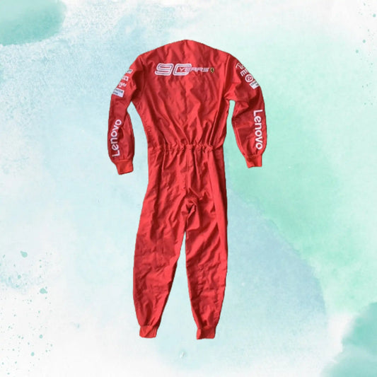 Charles Leclerc 2019 Scuderia Ferrari 90 Years F1 Team Embroidery Replica Race Suit