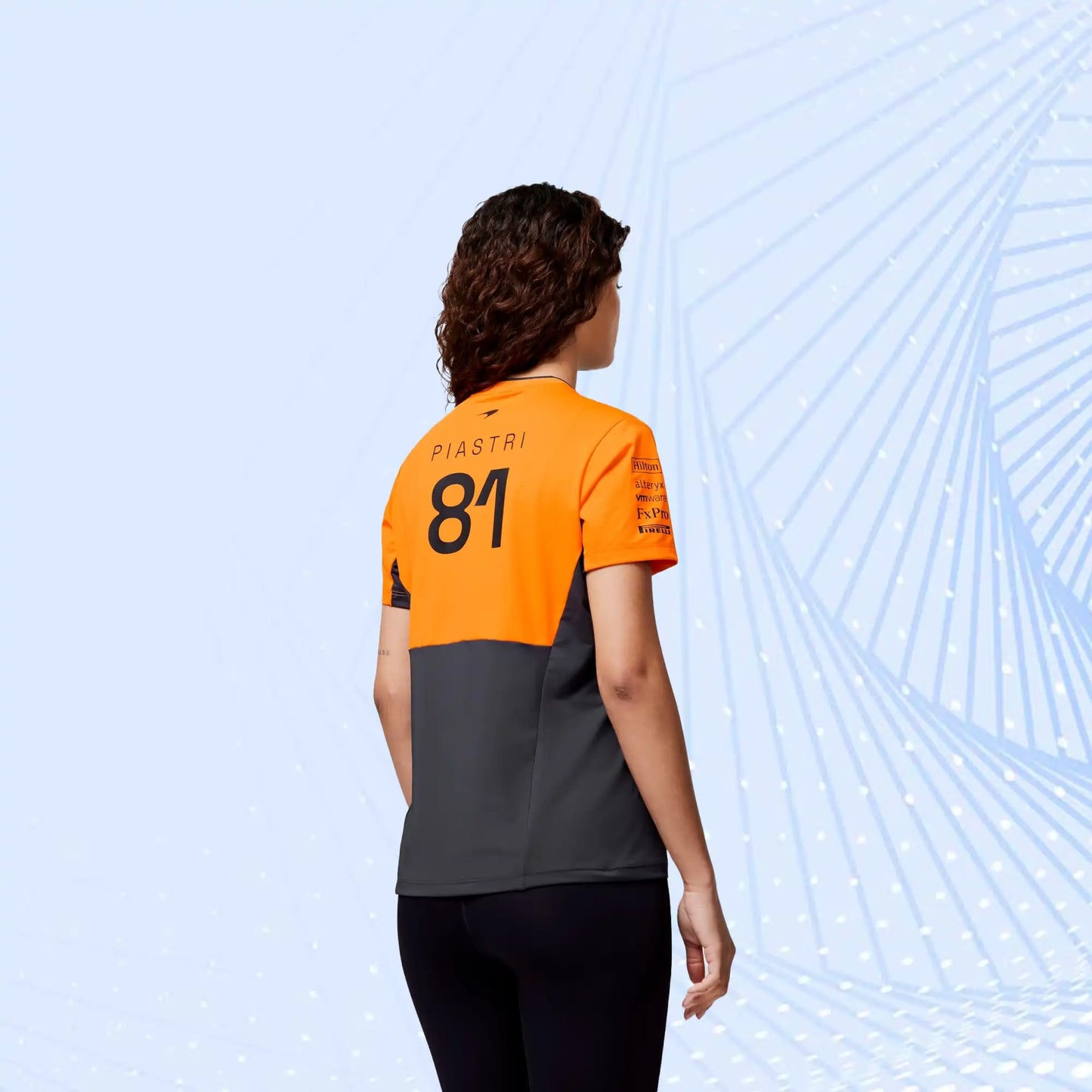 New 2024 Oscar Piastri Teamwear Set Up T-Shirt Formula 1