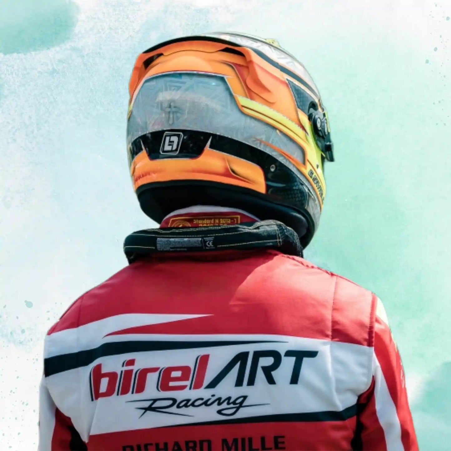 New 2023 Birel ART Go Kart Overall Replica Racing Suit Sublimation Printed