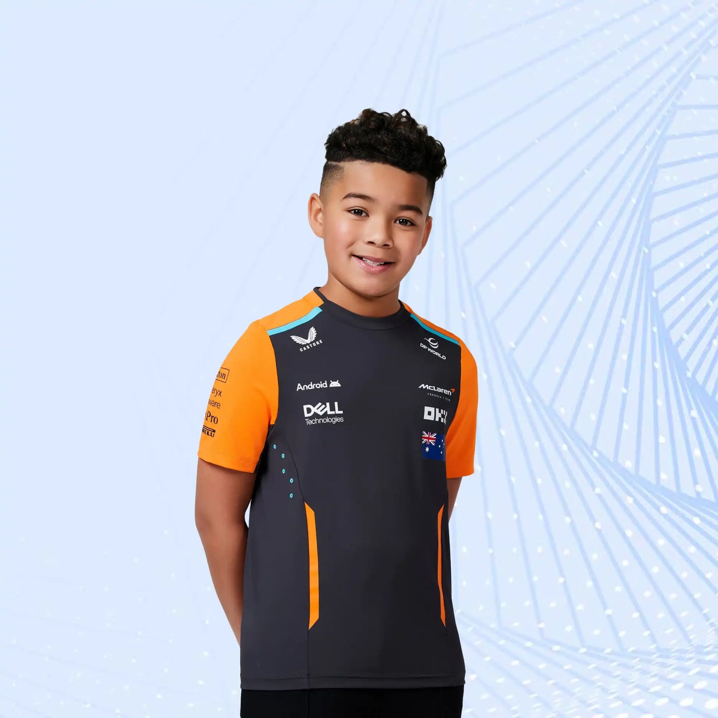 New 2024 Oscar Piastri Teamwear Set Up T-Shirt Formula 1
