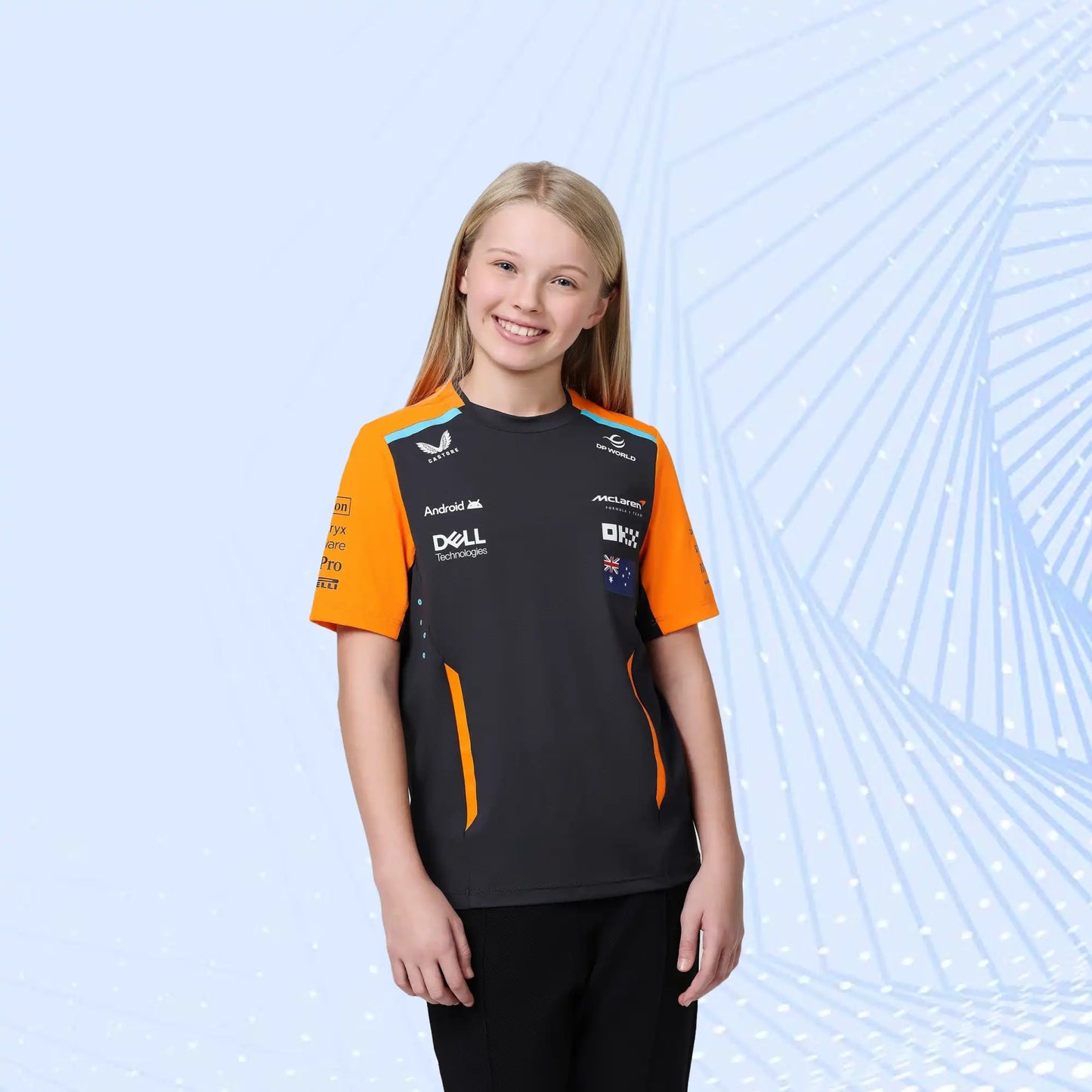 New 2024 Oscar Piastri Teamwear Set Up T-Shirt Formula 1