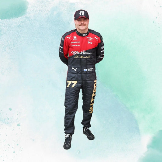 2023 New Valtteri Bottas Italian Grand Prix Replica Racing Suit F1 Team Alfa Romeo