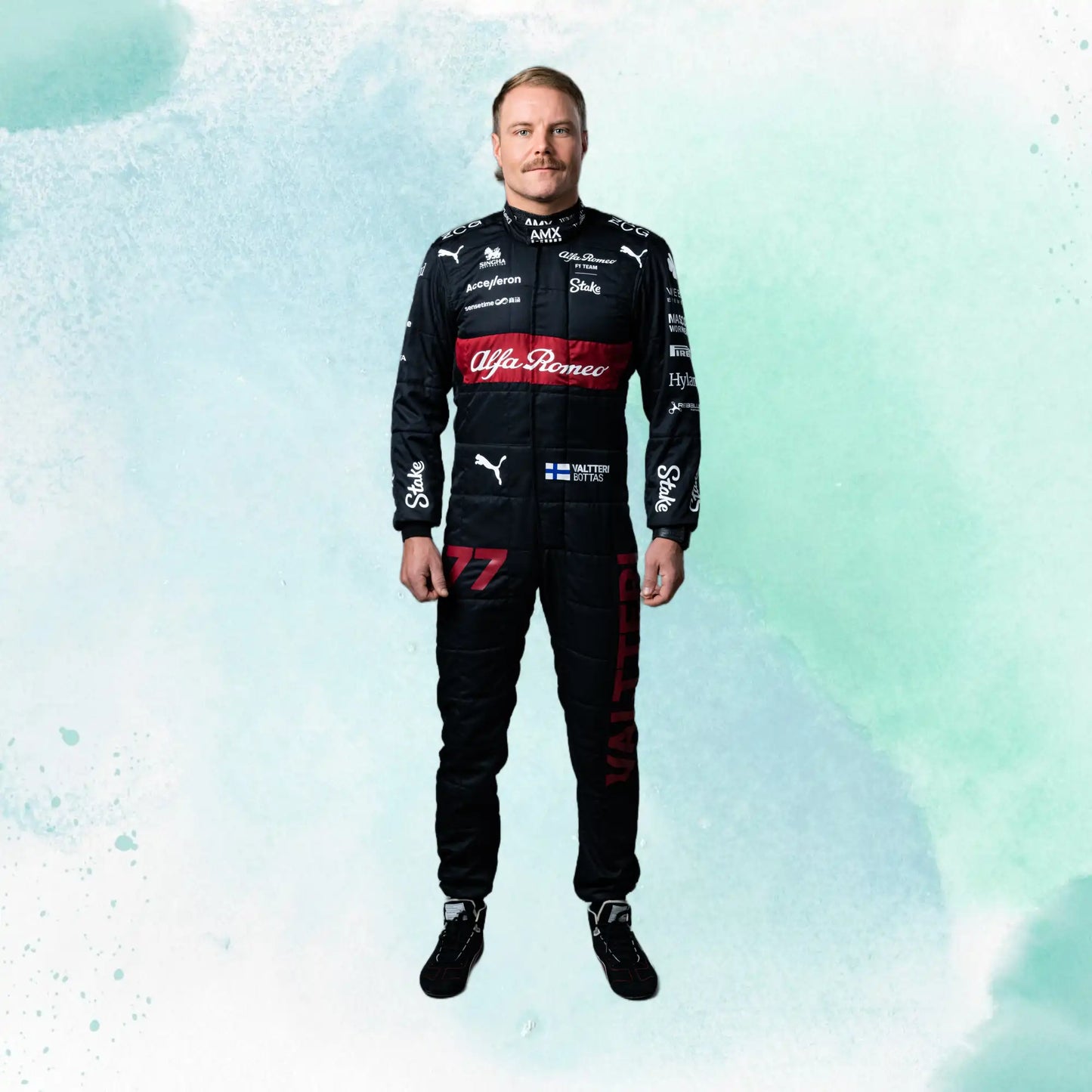 New 2023 Valtteri Bottas F1 Team Alfa Romeo Replica Race Suit