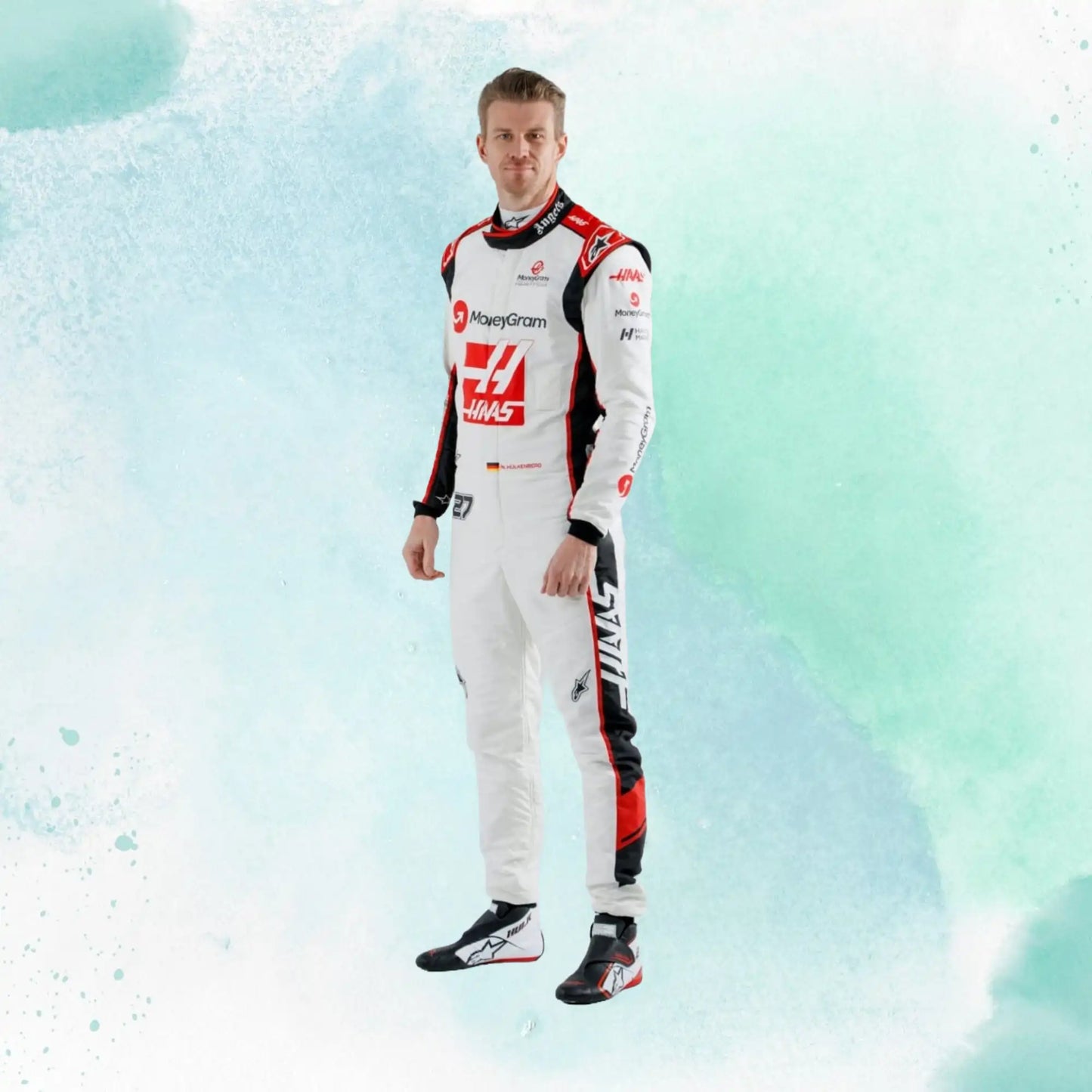2023 Nico Hulkenberg Replica Racing Suit F1 Haas Team