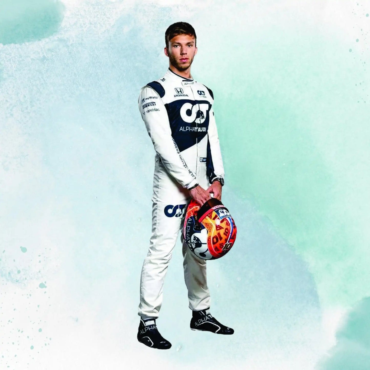 AlphaTauri Pierre Gasly 2021 F1 Team Replica Racing Suit