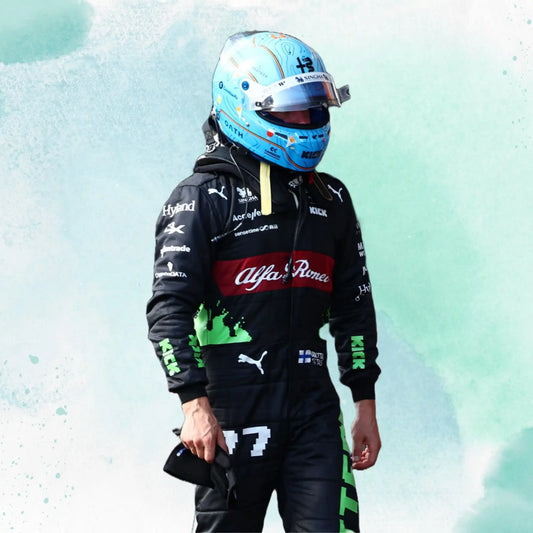 2023 New Valtteri Bottas Belgian Grand Prix F1 Team Alfa Romeo Replica Racing Suit