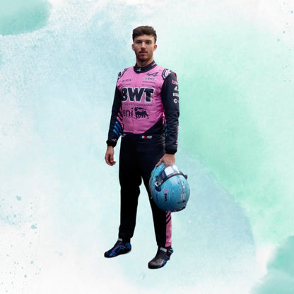 New 2026 Pierre Gasly BWT Alpine F1 Team Replica Racing Suit