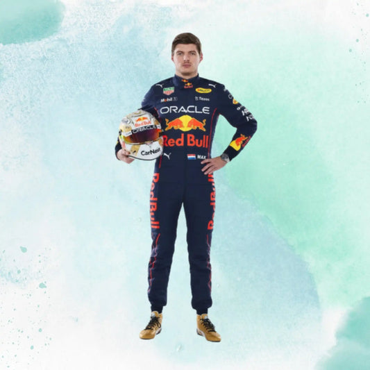 New 2022 Max Verstappen F1 Race Suit Honda Redbull Replica