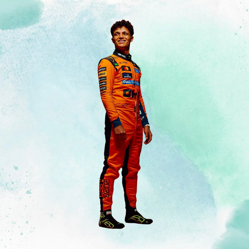 New 2026 Lando Norris Formula One McLaren F1 Team Replica Racing Suit
