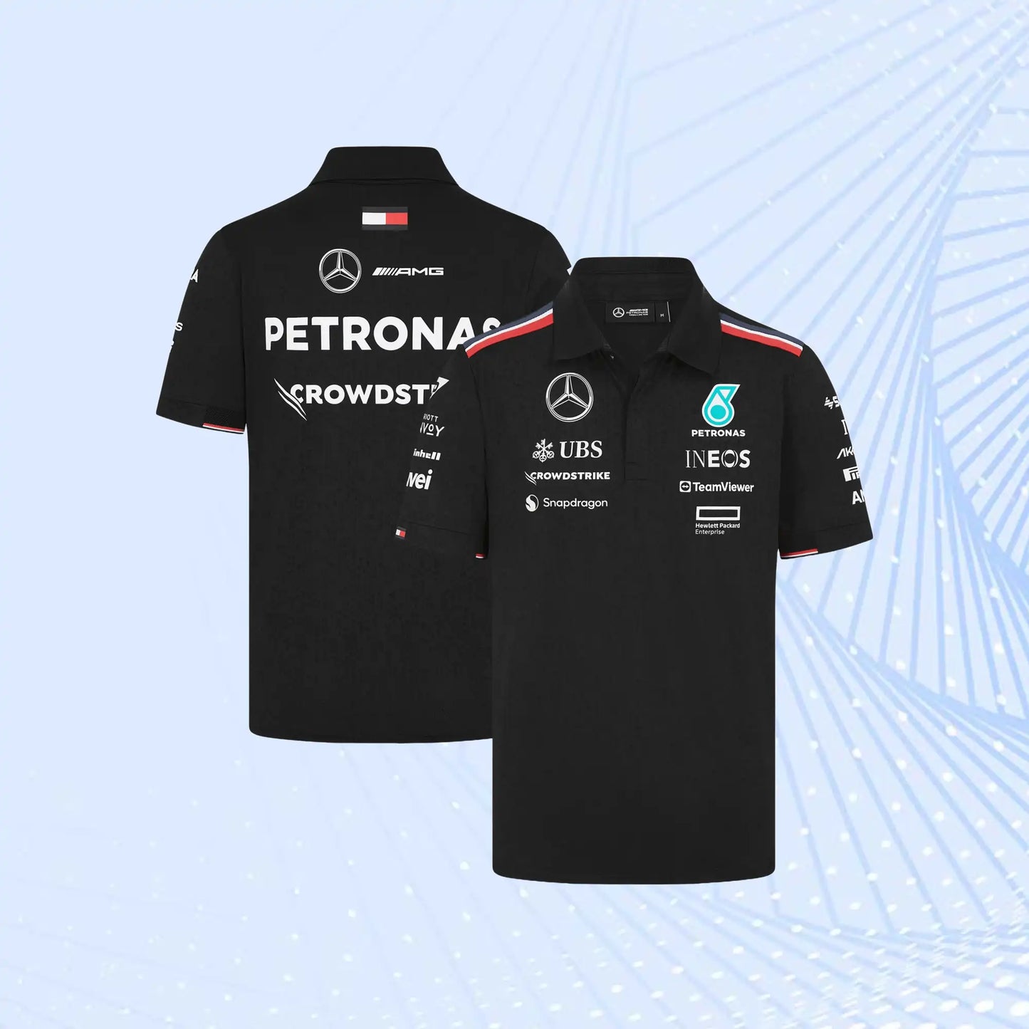 2024 Team Polo Mercedes AMG Petronas F1 - Black