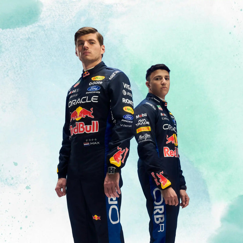 New 2026 Max Verstappen & Isack Hadjar Formula One Red Bull F1 Team Replica Race Suit