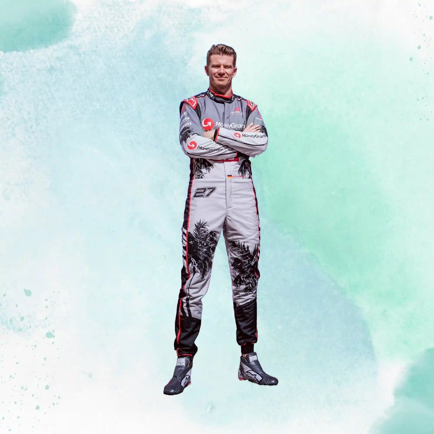 Nico Hülkenberg New 2023 Miami Grand Prix Haas F1 Team Weekend Replica Racing Suit