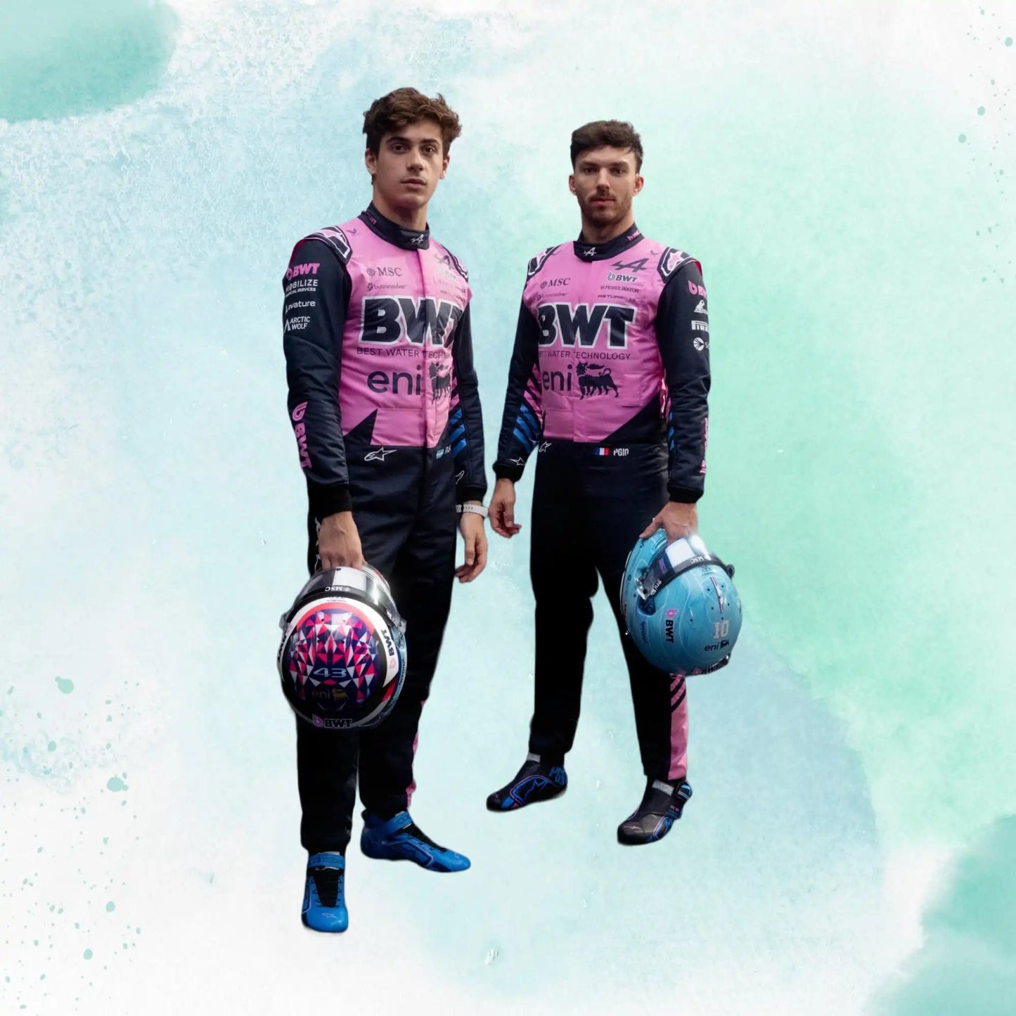 2026 Pierre Gasly & Franco Colapinto Formula One BWT Team Alpine Replica Racing Suit