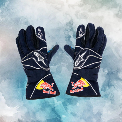 2011 Mark Webber Race Red Bull Racing F1 Gloves / Mark Webber Replica Race Gloves