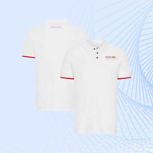 Oracle F1 Red Bull Racing Classic Polo - White Team Wears