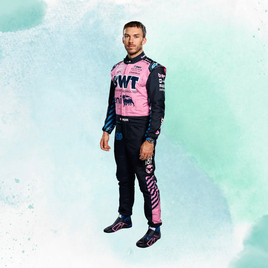 New 2025 Pierre Gasly BWT Alpine F1 Team Replica Racing Suit