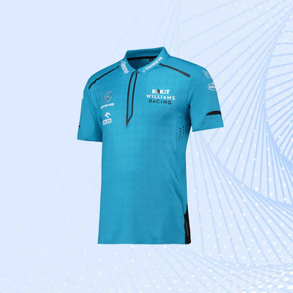 Williams Racing 2019 Team Performance Polo - Blue