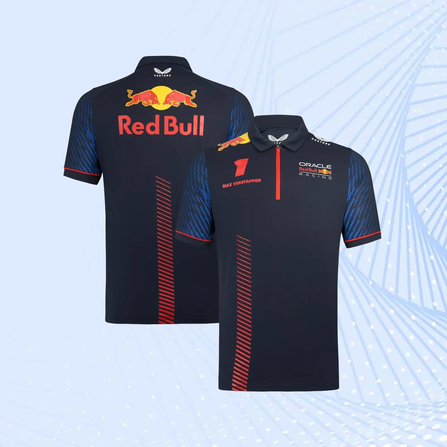 2023 F1 Max Verstappen Oracle Red Bull Racing Team Polo