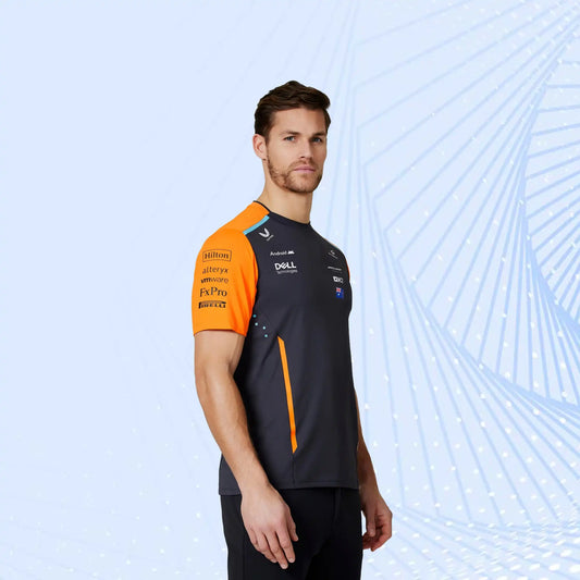 New 2024 Oscar Piastri Teamwear Set Up T-Shirt Formula 1