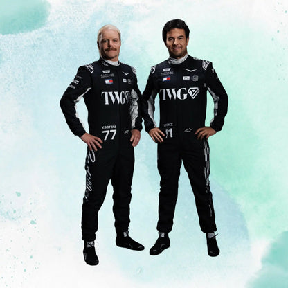 2026 Valtteri Bottas & Sergio Perez Formula One Cadillac F1 Team Replica Racing Suit