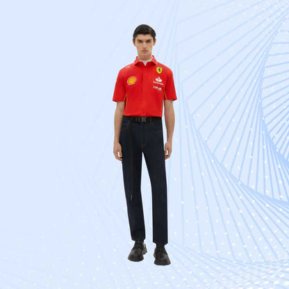 2024 Scuderia Ferrari Team Replica Shirt