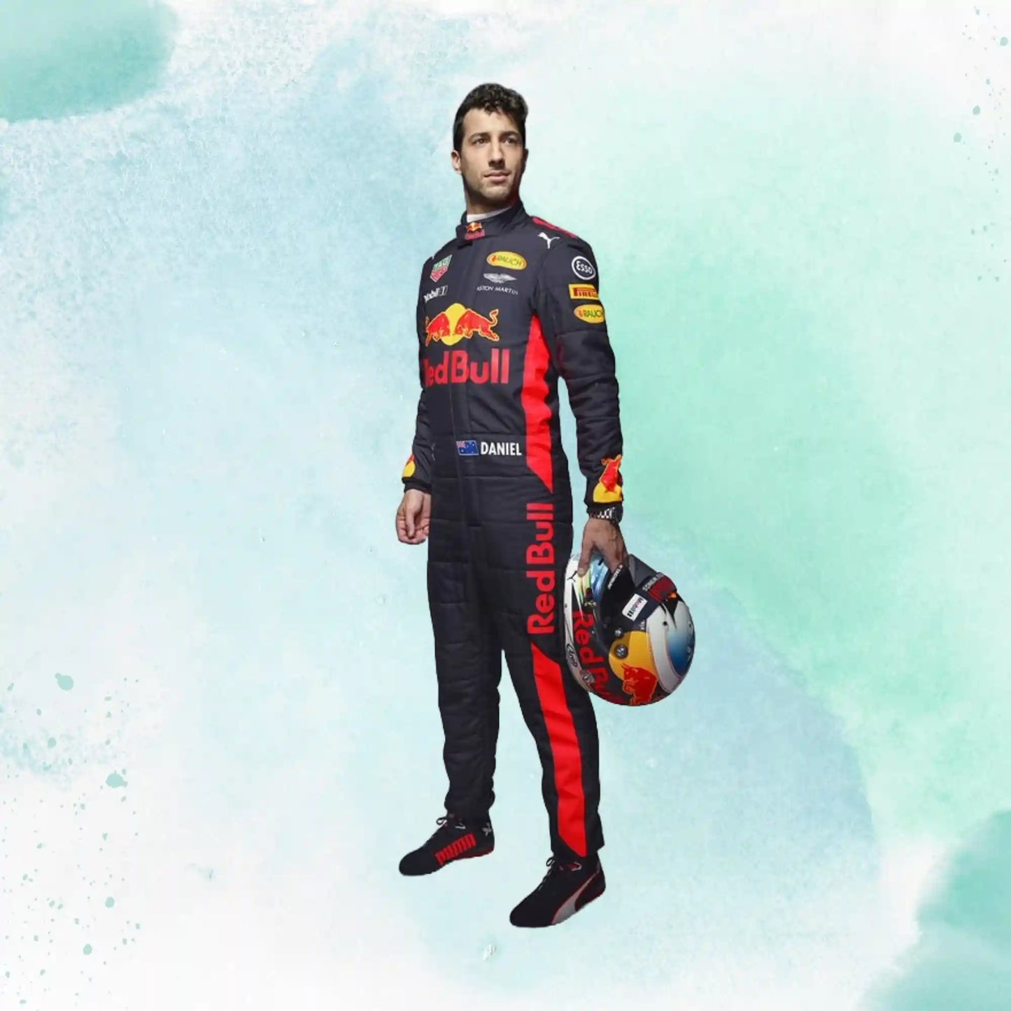 Daniel Ricciardo Red Bull 2017 F1 Team Replica Racing Suit