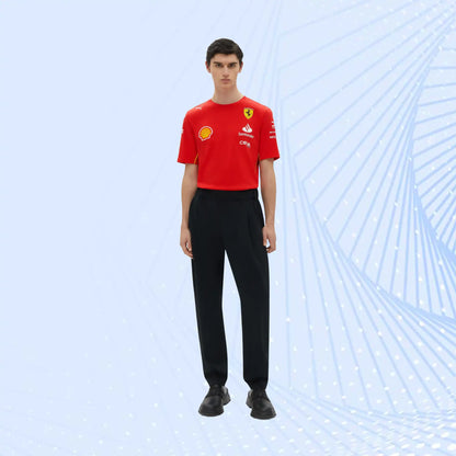 2024 Scuderia Ferrari Team Replica T-shirt