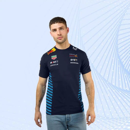 New 2024 Oracle Red Bull Racing F1 Team Set Up Replica T-Shirt