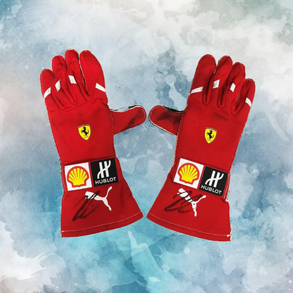 2018 Kimi Räikkönen Race Gloves / Ferrari F1 Replica Race Gloves