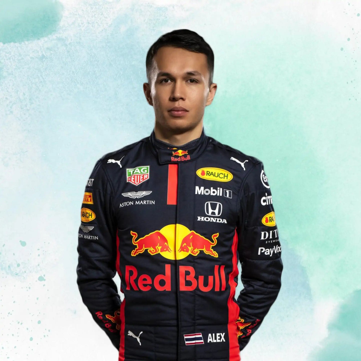 2020 Alexander Albon Replica Racing Suit RedBull Honda F1 Team