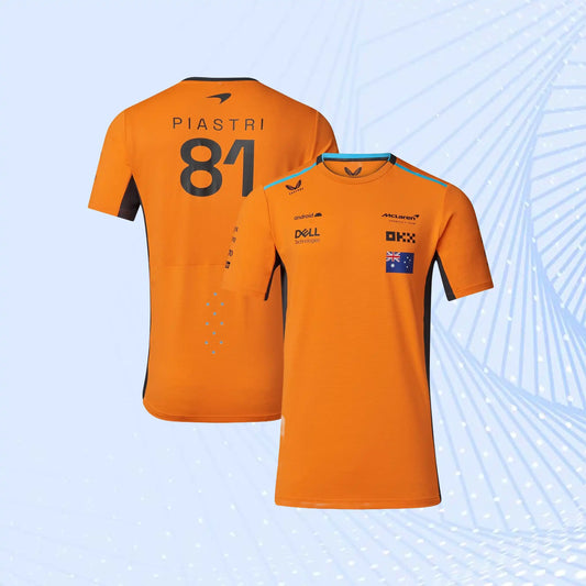 Oscar Piastri McLaren 2023 F1 Team Driver Set Up T-Shirt