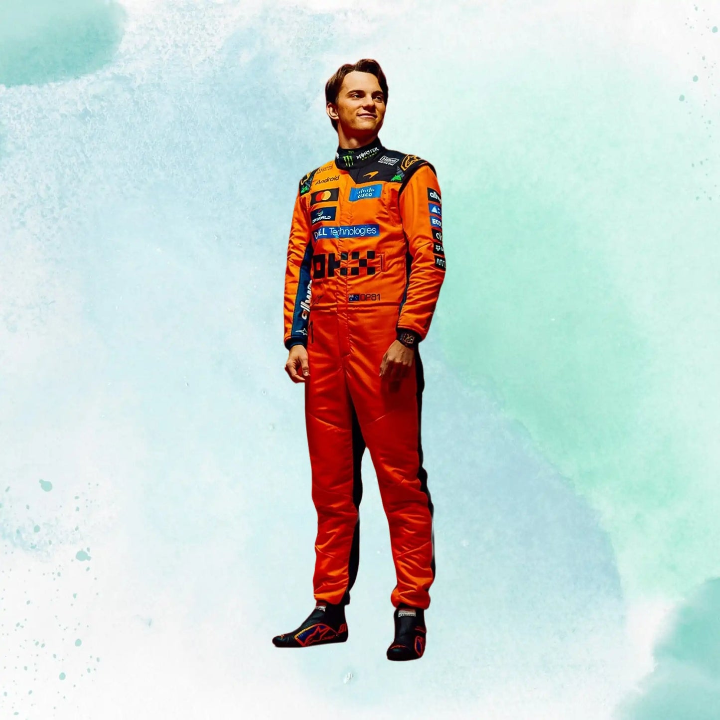 2026 New Oscar Piastri Formula One McLaren F1 Team Replica Racing Suit