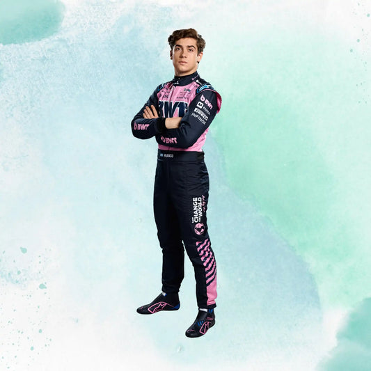 New 2025 Franco Colapinto BWT Alpine F1 Team Replica Racing Suit