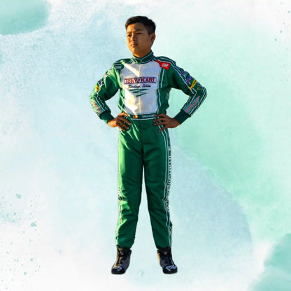 2022 Tony Kart Sublimation Printed Overall Go Kart Driver Racing Suit